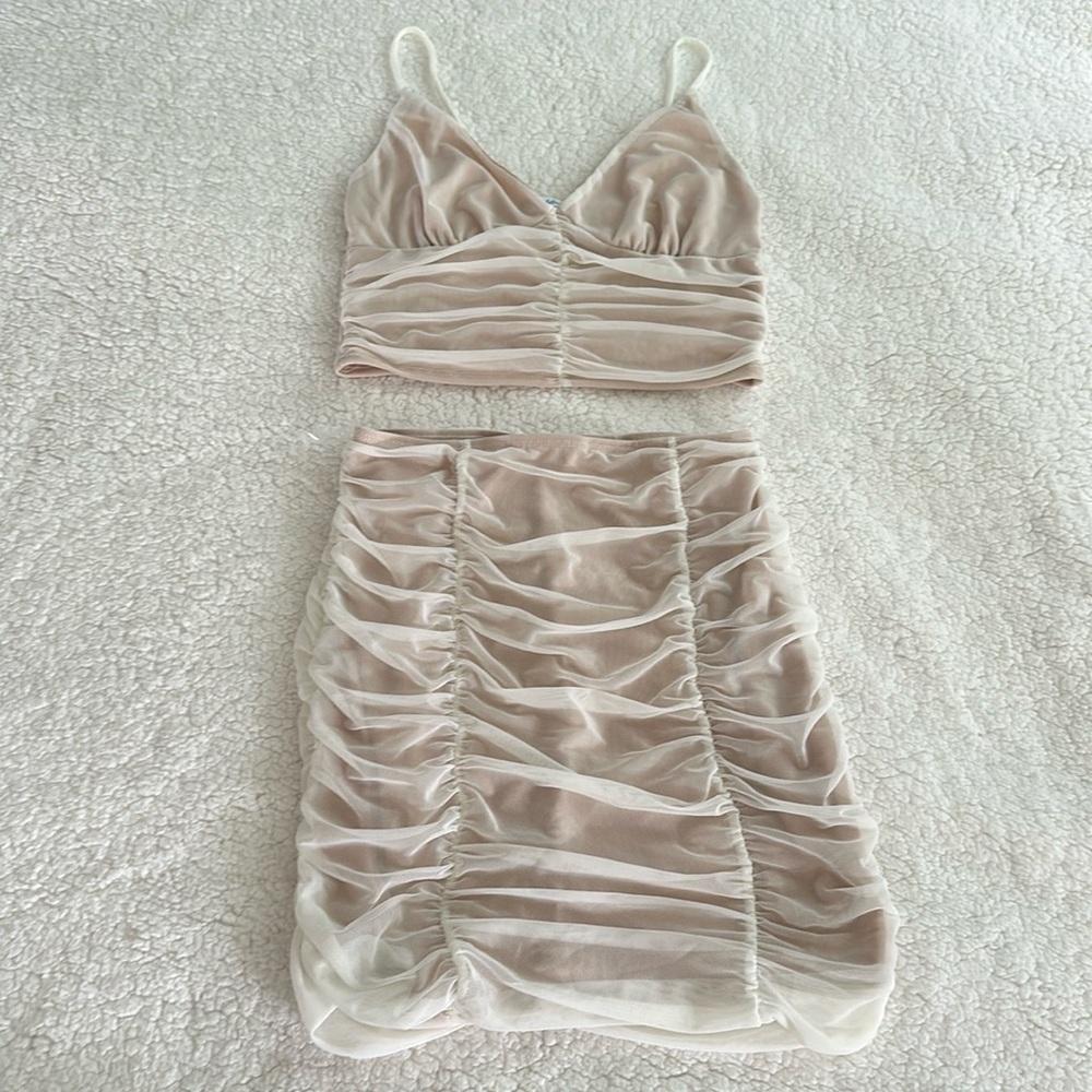 Baddieville skirt set